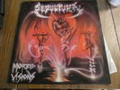 SEPULTURA - MORBID VISION - + INSERT - 1986 BRAZILIAN ISSUE - EXCELLENT