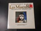 Les Miserables - Broadway Album Vinyl 1987 W Grammy Hype Sticker Sealed  Wow