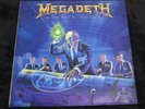 MEGADETH Rust In Peace LP 1990 ORIGINAL INSERT TRASH METAL