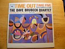 DAVE BRUBECK QUARTET   TIME OUT TAKE FIVE   1960 MONO LP    RECORD NM   COVER NM