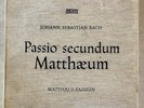 J S Bach RIchter Passio Secundum Matthæum 1958 Vinyl Box Set