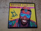 HAND SIGNED EXCELLENT SLEEVE 1980s George Clinton – Atomic Dog 45