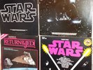 4 Vntg Movie LPs - STAR WARS, EMPIRE STRIKES BACK Promo, RETURN JEDI w/ Book