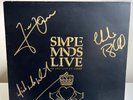 SIMPLE MINDS – Live in the City of Light, AUTOGRAPHED Double Vinyl LP - 1987 VG+