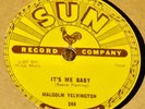 MALCOLM YELVINGTON   IT'S ME BABY b/w ROCKIN WITH MY BABY   USA SUN 78 RPM EX+