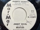 45 Rpm Jimmy Nicol Now With The Beatles On  Mar Mar “Humpty Dumpty/Night Train”￼