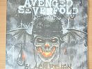 AVENGED SEVENFOLD black reign RARE 10