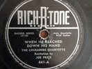 Rich-R-Tone, The Crusaders Quartette, 441 78 Rpm, Rare Johnson City Tn Label