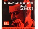 BOBY LAPOINTE Le chanteur sous-titré french BIEM 1961 Fontana 460745 ME EP TAG