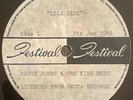 David Bowie Davie Jones/King Bees Liza Jane/Louie Go Home Acetate Australia RARE