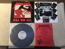 Metallica Kill Em All OG 1st Press 1983 Megaforce LP w RARE Metal Militia Flyer