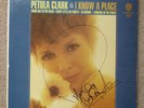 Petula Clark. I Know a Place - USA Vinyl album. Signed boldly on the cover.