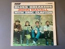 John Mayall With Eric Clapton ‎Blues Breakers LP Orig 1967 London Monarch - EX
