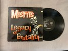 MISFITS Legacy of Brutality Vinyl LP  OG 1985 Plan 9 pressing Lodi N.J. - No UPC