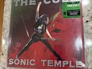 THE CULT  - Sonic Temple - DOUBLE TRANSLUCENT GREEN VINYL RECORD LP