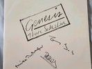 Signed Genesis Three Sides Live Promotional Double Album. Mint Condition.