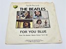 The Beatles 45 The Long And Winding Road/For You Blue w/Pic Sleeve Apple 2832