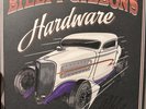 Billy Gibbons Hand Signed Hardware Vinyl ZZ Top Music Rock Blues Autograph