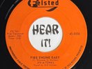 Hot 50s Rockabilly Stroller Killer Guitar 45 JIV-A-TONES Flirty / Fire FELSTED