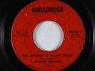 Crossover Soul 45 - Charles Brimmer - The Feeling Is In My Heart - Broadmoor