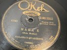 Kalama's Quartet Mike Hanapi HAWAII 78 RPM Record Hawaiian Music Okeh 41041
