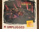 1994 Nirvana MTV Unplugged In New York White Vinyl Record Near Mint DGC-24727