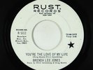 Northern Soul 45 - Brenda Lee Jones - You're The Love Of My Life - Rust