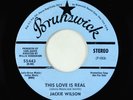 Northern Soul 45 - Jackie Wilson - This Love Is Real - Brunswick - promo