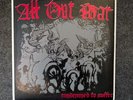 All Out War-Condemned To Suffer (Exclusive Silk Screen Cover Art ) 1st Pressing
