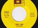 49th BLUE STREAK Fire / Foxy Lady FUZZ MAYHEM garage 45 Louisiana psych HEAR