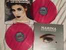 Marina Electra Heart Platinum Blonde Edition Magenta Pink Vinyl 2LP
