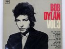 BOB DYLAN VOL. 3 CBS YS611C Japan INSERT FLIP BACK VINYL 12