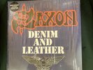 Saxon - Denim And Leather - 2012 Back On Black BLUE Vinyl - NM