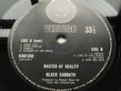 Black Sabbath - Master of Reality // Orig UK '71 Vertigo Swirl LP + Poster Top