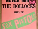The Sex Pistols NEVER MIND THE BOLLOCKS 1977 First Pressing UNOPENED PROMO COPY