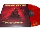 Dying Fetus ‎- Reign Supreme LP RED COLORED Vinyl Album Edition Limited