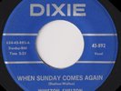 WINSTON SHELTON “When Sunday Comes Again” DIXIE – STARDAY Custom (1960)