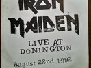 iron maiden Live at Donington 3LP Italian original lp