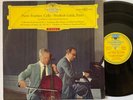 Pierre Fournier Friedrich Gunda BEETHOVEN DGG Red tulip Stereo