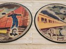 2 VOGUE PICTURE DISCS Shep Fields, Art Kassel R 712 + R 723 Bear Family Records