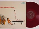 DAVE BRUBECK Plays - Solo Piano FANTASY LP mono red wax u