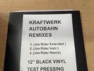 KRAFTWERK-AUTOBAHN-REMIXES-3 TRACK-TEST PRESSING (12