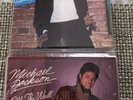 Michael Jackson 9 Pack 45 Record Set Compete with Vinyl Holder/Sleeves
