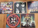 Kiss [5 LP Album Vinyl] Love Gun Unmasked Dynasty Rock and Roll Over Destroyer