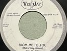 The Beatles-FROM ME TO YOU/Thank You Girl-RARE Promo DJ WLP Vee Jay 1964 VJ 522
