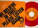 RED VINYL PROMO SEASIDE WOMAN SUZY & RED STRIPES PAUL McCARTNEY 1977 MONO STEREO
