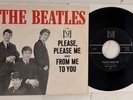 BEATLES PLEASE PLEASE ME FROM ME TO YOU PICTURE SLEEVE & 45 VJ BRACKETS VERSION