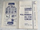 Beatles,Stones Original Program Poll Winners All Star Wembley April 26th 1964