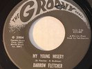 NORTHERN SOUL Darrow Fletcher MY YOUNG MISERY The Groovy Label 45 rare KILLER
