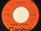 70's MODERN SOUL Barrett Strong IS IT TRUE Capitol 45 rare NM